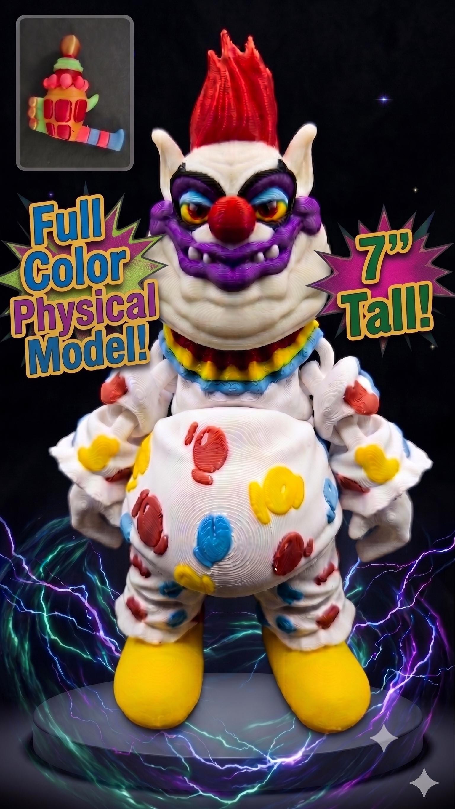 3D Printed Killer Klowns From Outer Space | 