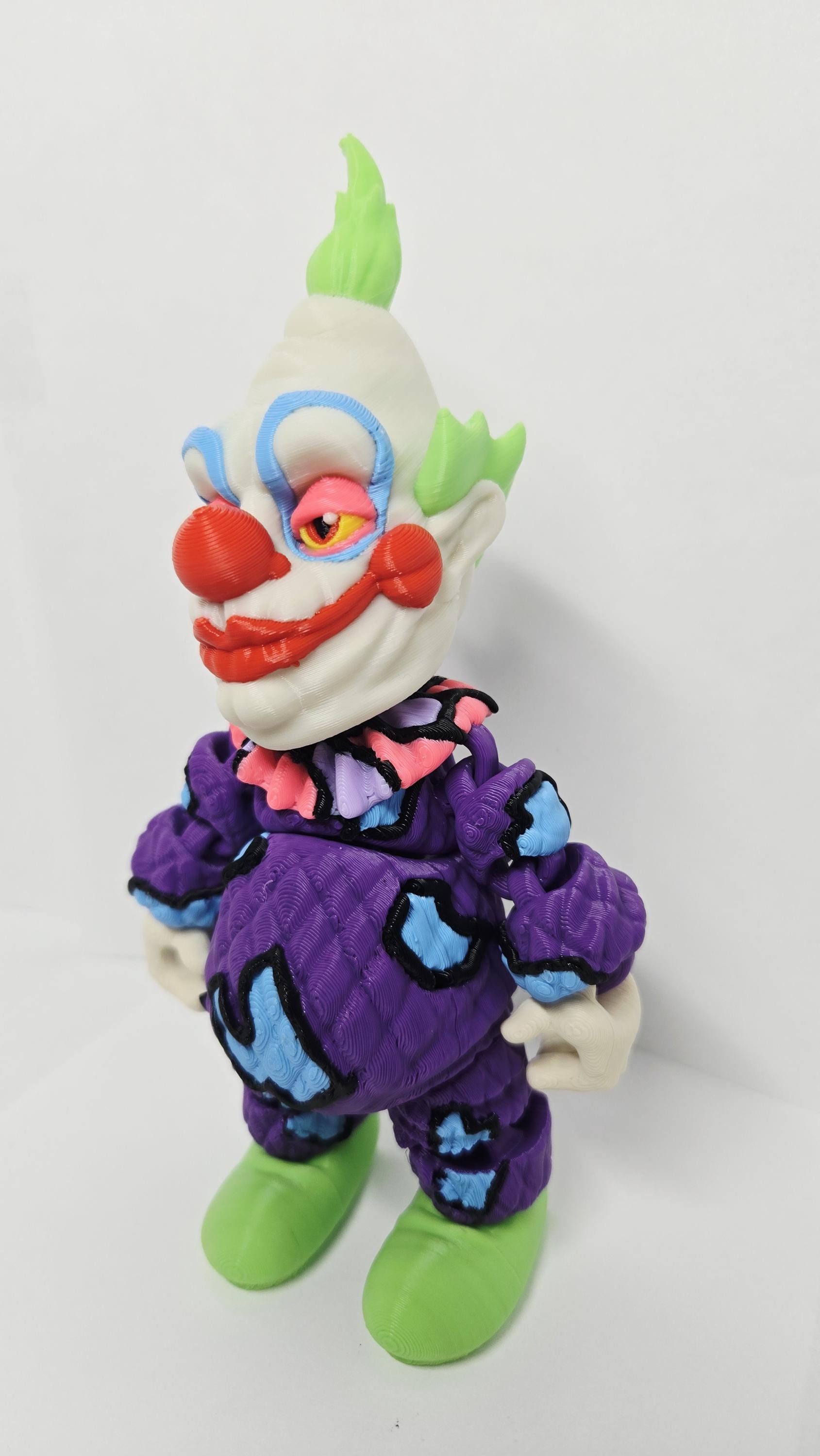 3D Printed Killer Klowns From Outer Space | Jumbo Flexi Figure