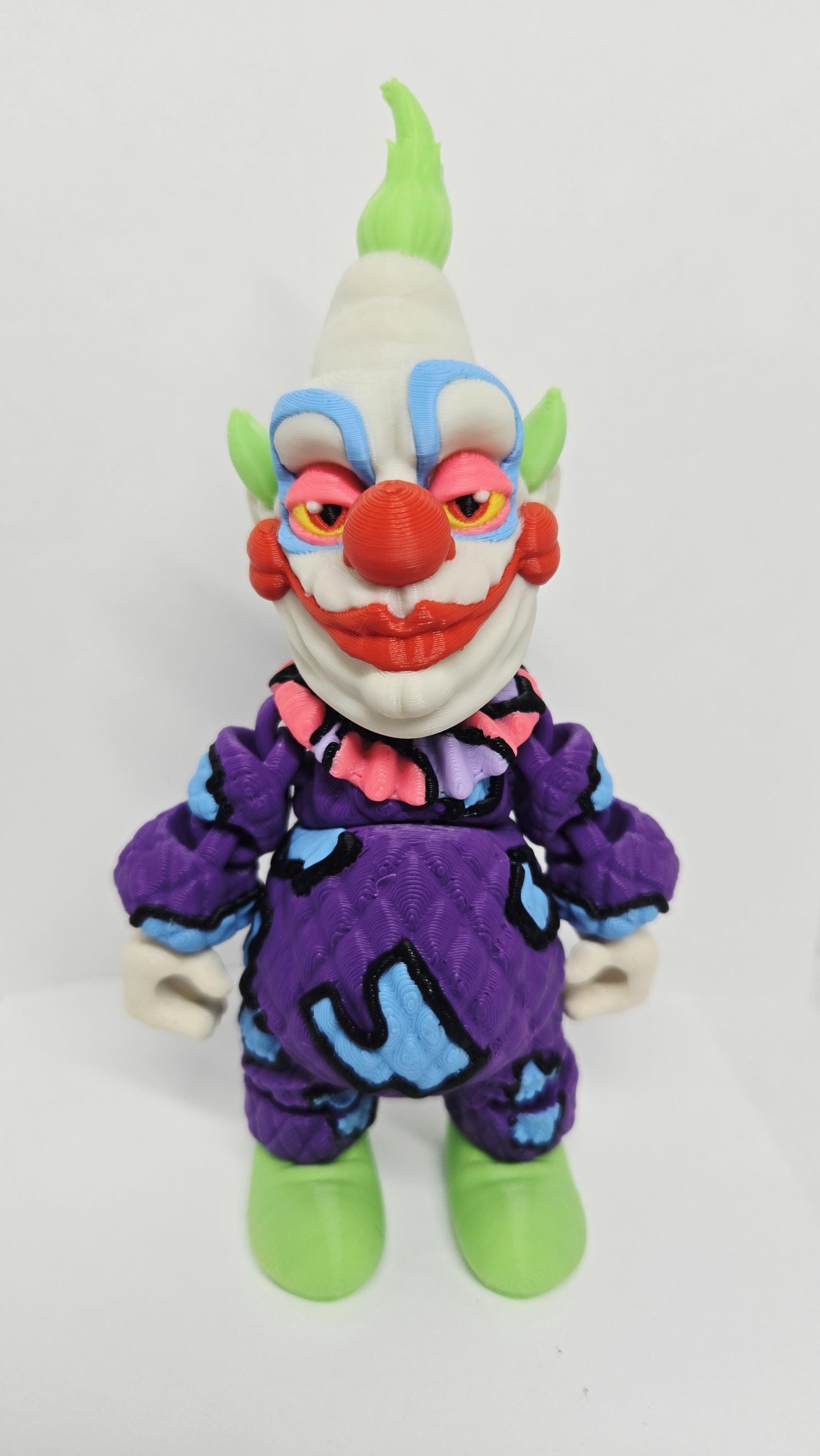3D Printed Killer Klowns From Outer Space | Jumbo Flexi Figure