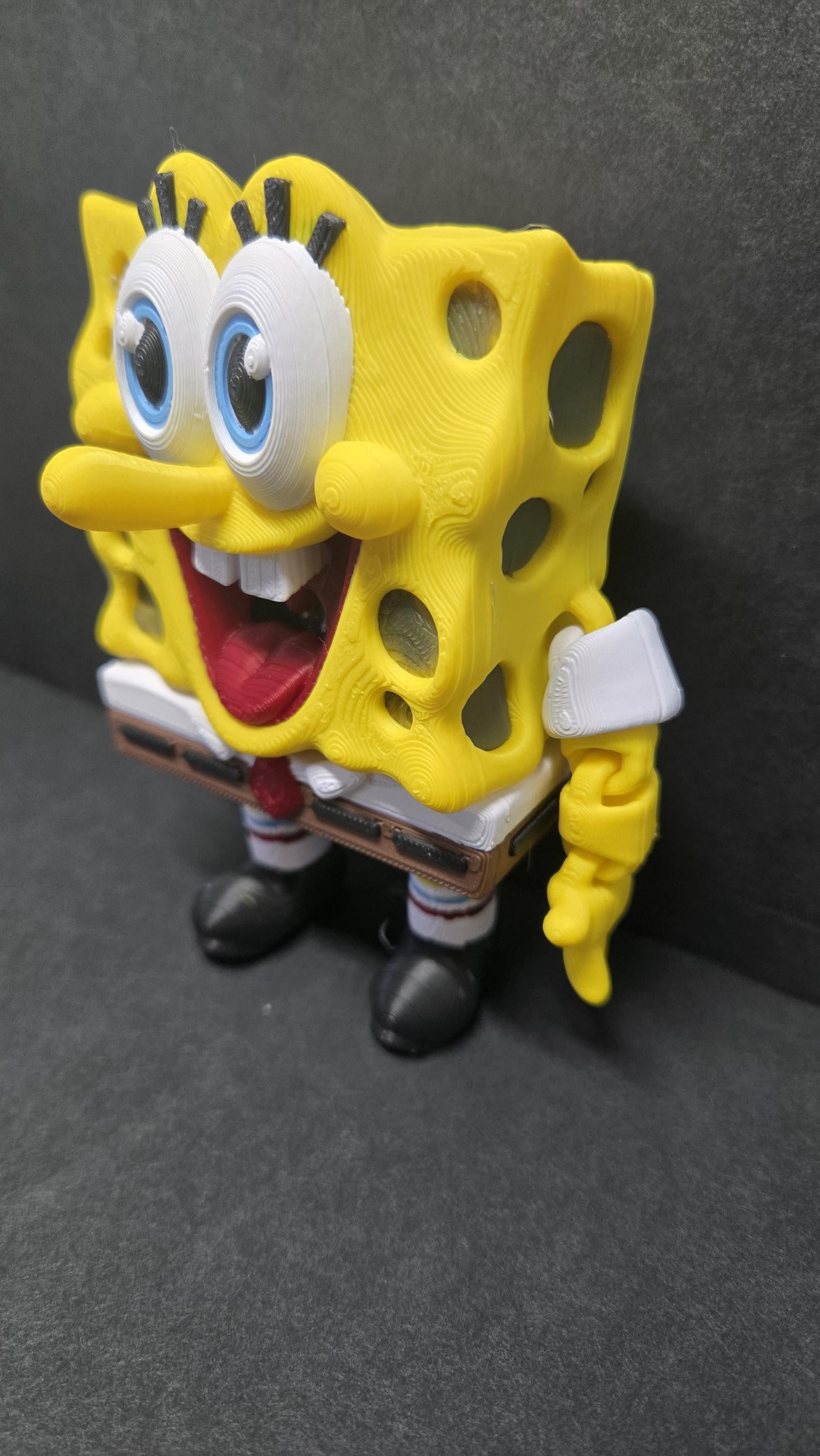3D Printed Spongebob Flexi | Bikini Bottom Figure
