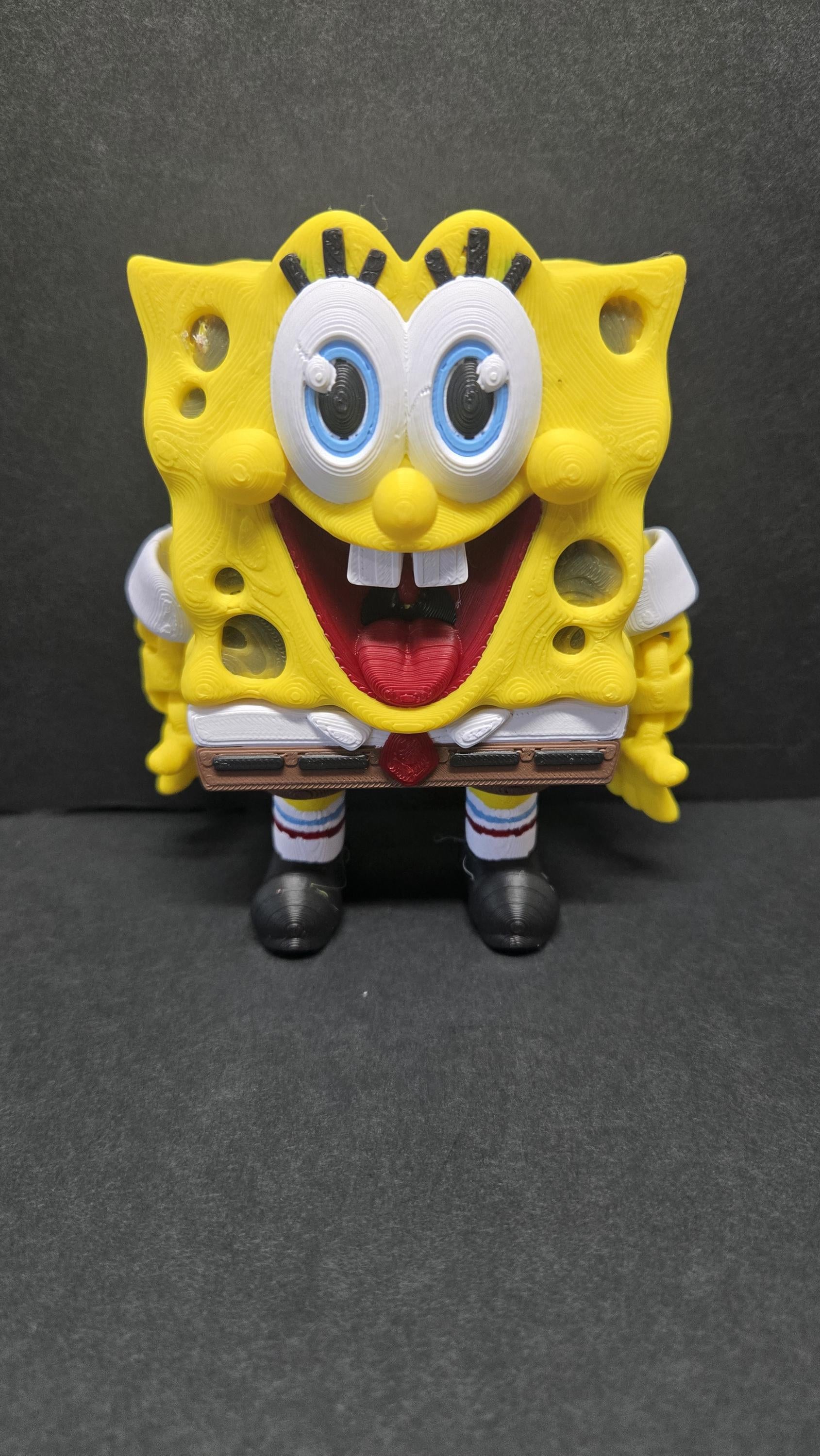 3D Printed Spongebob Flexi | Bikini Bottom Figure