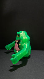 3D Printed Lego Slimer Minifig | Ghost Busters Megafigure - Mythic Labs 3D