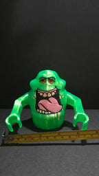 3D Printed Lego Slimer Minifig | Ghost Busters Megafigure - Mythic Labs 3D