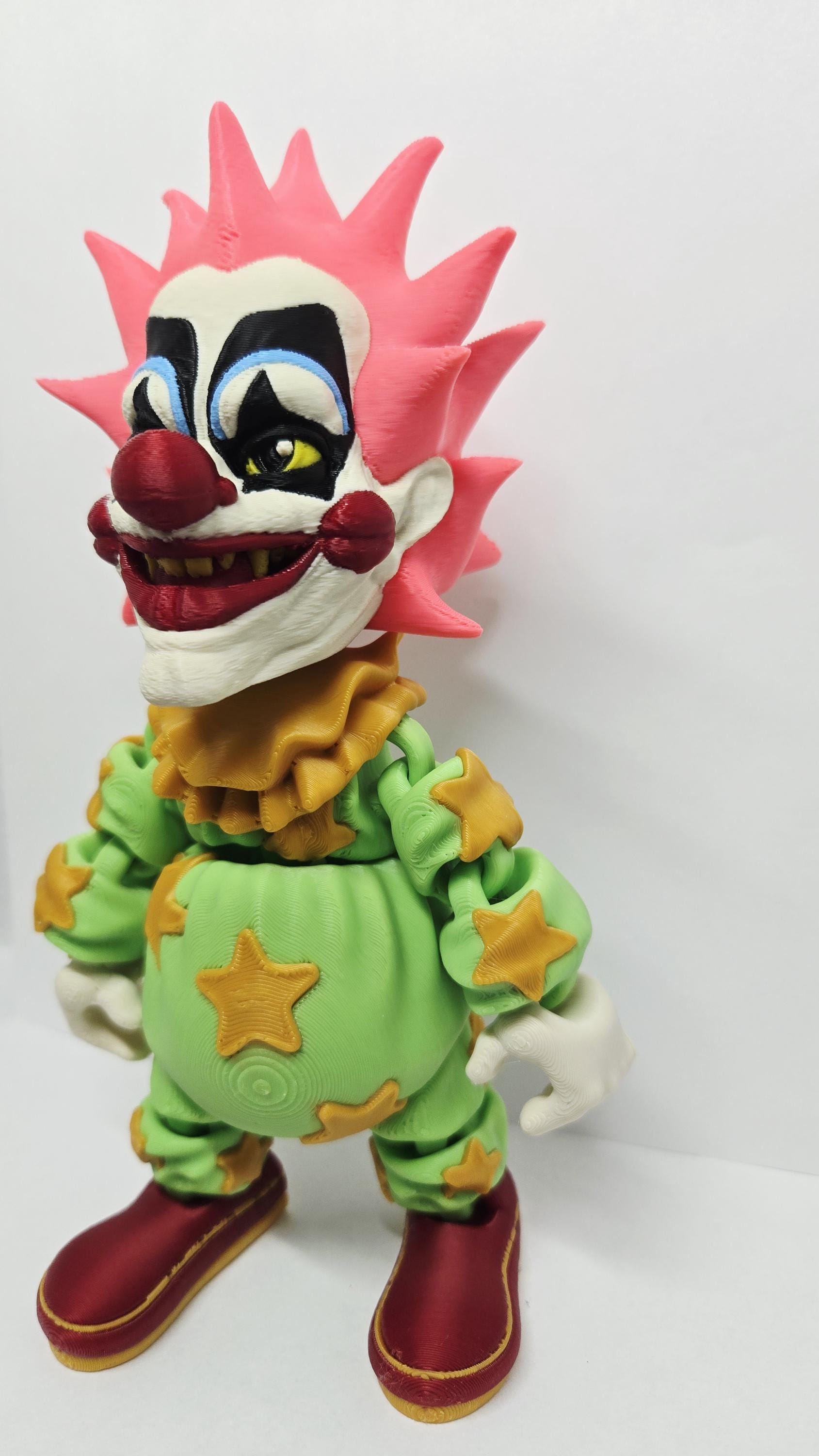 3D Printed Killer Klowns From Outer Space | Spikey Flexi Figure