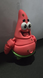 Spongebob Squarepants: Patrick Star Flexi Figure | 3D Printed Articulated Toy