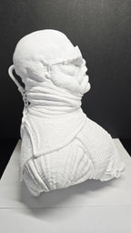 3D Printed Butterball Cenobite Bust | Ready for paint! | Hellraiser Collectible Statue