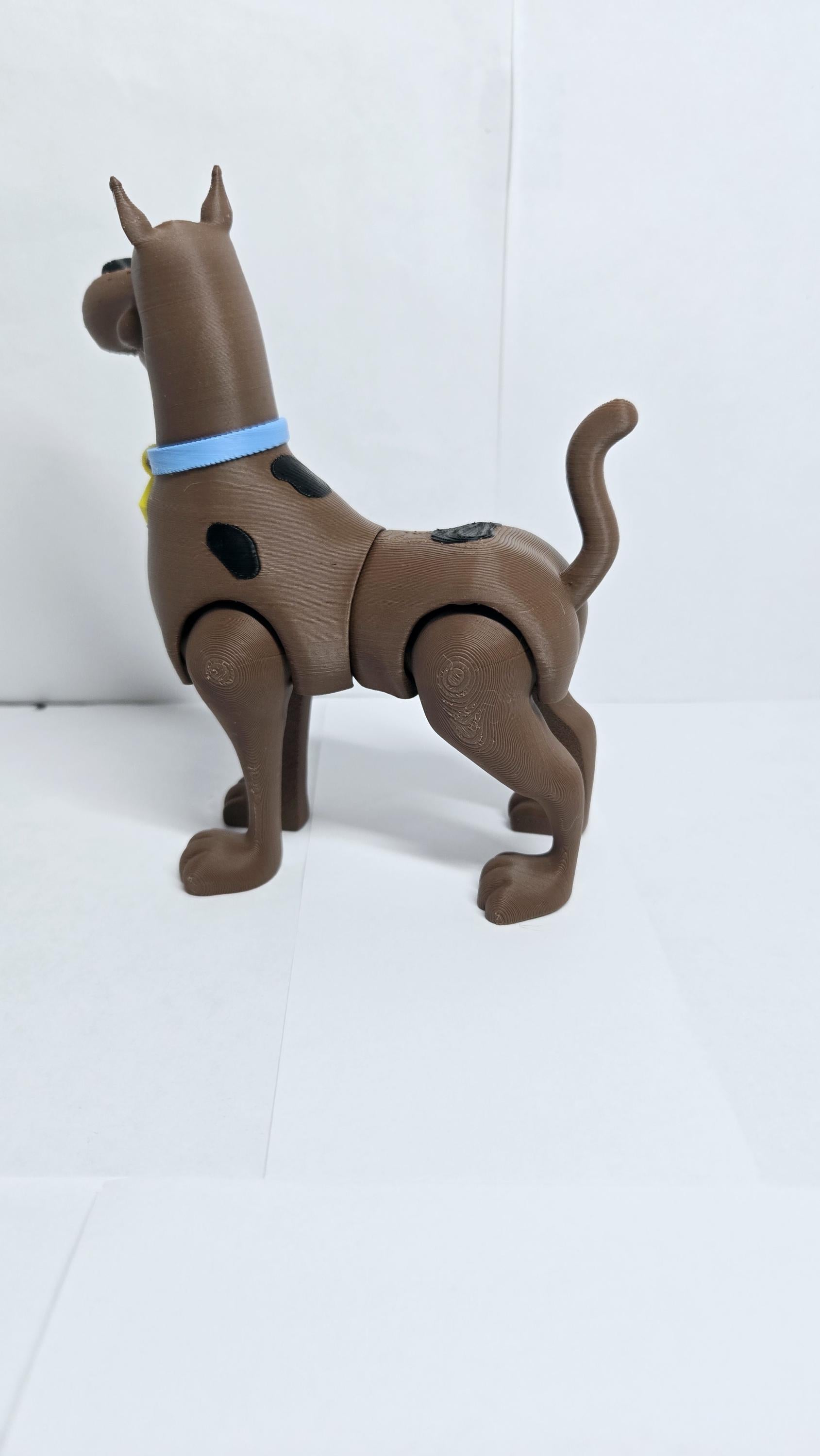 Scooby-Doo: Flexi Figure | Full-Color 3D Printed Classic Cartoon Desk Toy