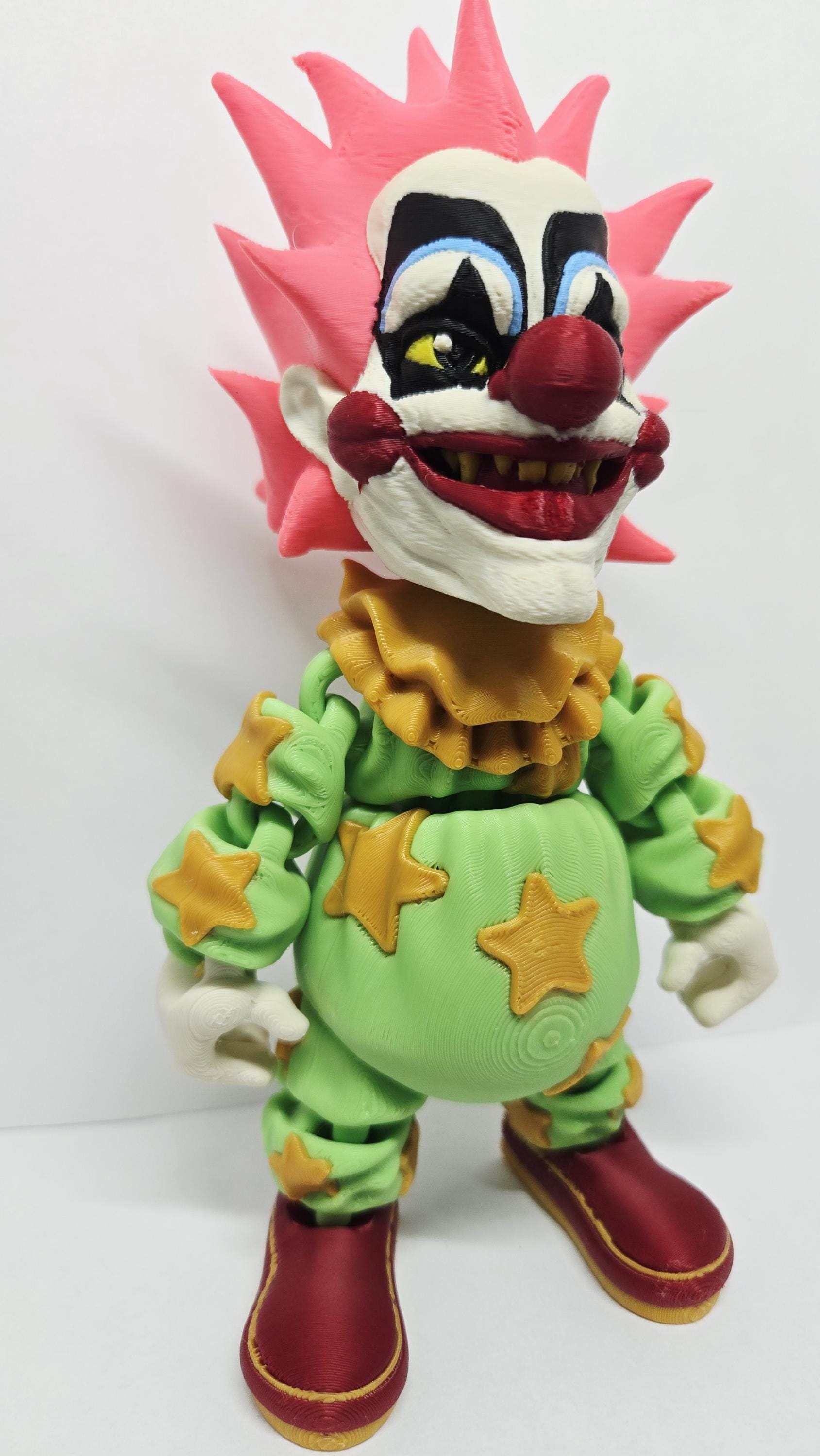 3D Printed Killer Klowns From Outer Space | Spikey Flexi Figure