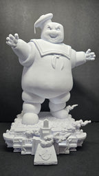 Ghostbusters: Stay Puft Marshmallow Man Diorama | DIY 3D Printed Paint-Ready Statue