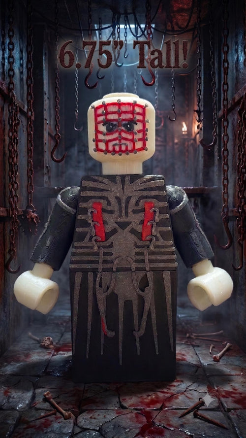 3D Printed Full Size Lego Minifig Pinhead | Hellraiser Cenobite