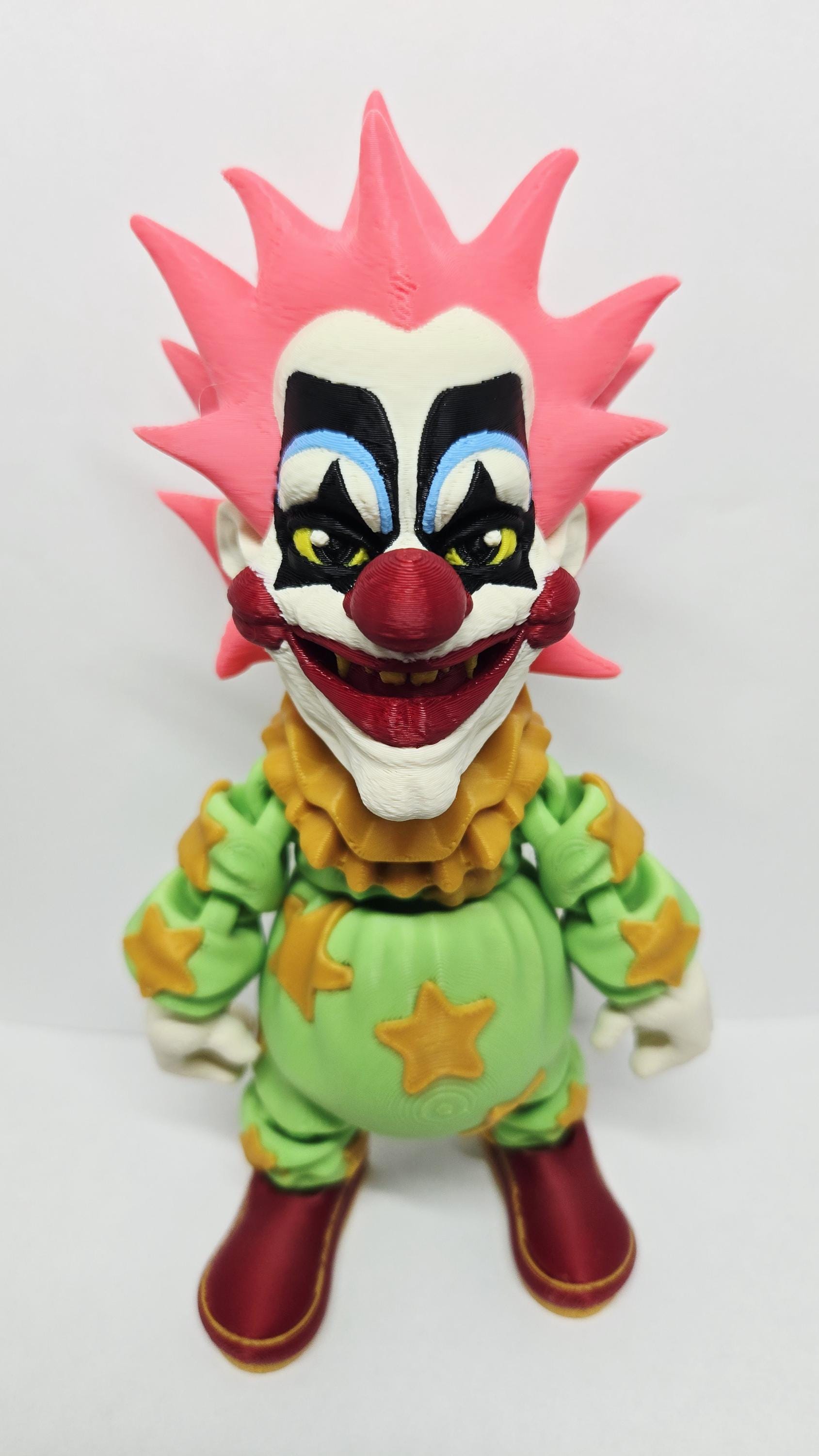 3D Printed Killer Klowns From Outer Space | Spikey Flexi Figure