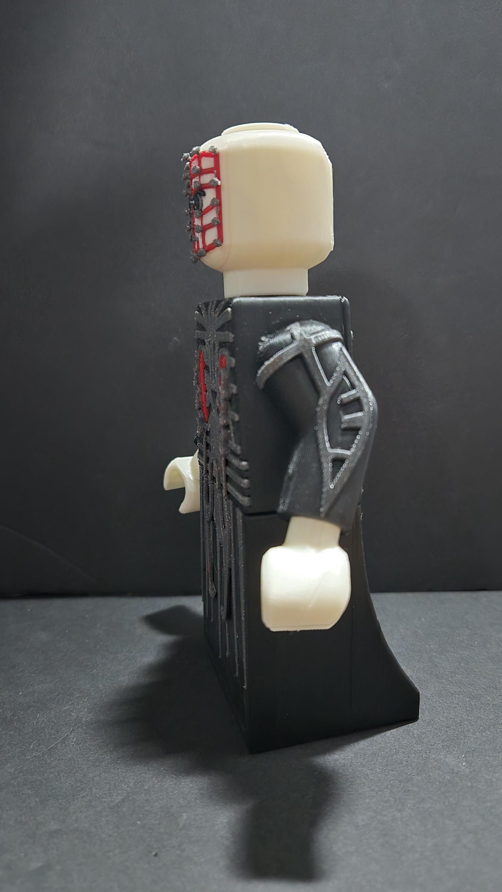3D Printed Full Size Lego Minifig Pinhead | Hellraiser Cenobite