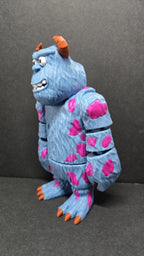 Three-quarter view of the Sully flexi figure highlighting his monster character details